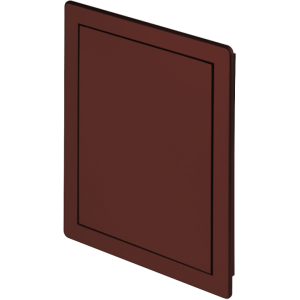 Пластиковая дверца из АБС Awenta DT11BR 15х20 коричневая