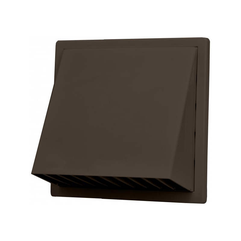 Фасадная решетка с регулировкой диаметра airRoxy 02-371BR (d80-150) коричневая