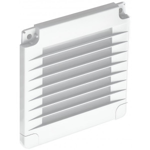 Вентиляционная решетка с заглушками airRoxy 02-313 (10x10) белая