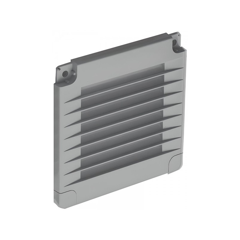 Вентиляционная решетка с заглушками airRoxy 02-317 (15x15) серая