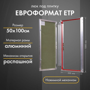 Люк Практика Евроформат ЕТР 50-100